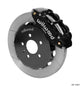 Wilwood 03-08 Audi A4 Forged Narrow Superlite 6R Front Big Brake Kit 12.88in Rotor Dia (Black) - My Store
