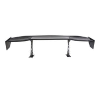 NRG Carbon Fiber Spoiler - Universal (69in.) w/NRG Logo / Stand Cut Out / Large Side Plate - My Store