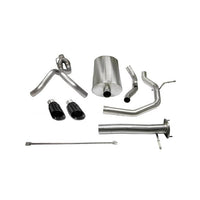 Corsa 03-06 Chevrolet SSR 5.3L V8 3in Cat-Back Dual Rear w Single 4in Black Pro-Series Tips - Mammoth Racing -