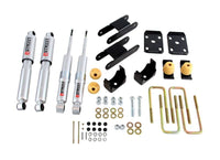 Belltech Lowering KIT 18-20 Chevy Colorado/Canyon All Cab/SB -0-3in F / -4in R w/ Street Perf Shocks - Mammoth Racing -