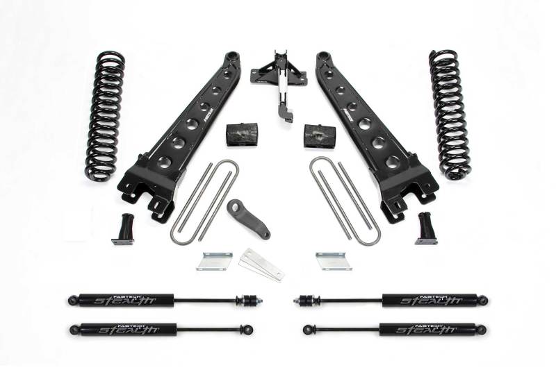 Fabtech 17-21 Ford F250/f350 4WD Diesel 6in Rad Arm Sys w/Coils & Stealth - My Store
