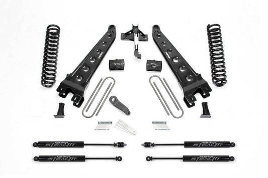 Fabtech 17-21 Ford F250/f350 4WD Diesel 6in Rad Arm Sys w/Coils & Stealth - My Store