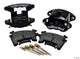 Wilwood D154 Front Caliper Kit - Black 1.62 / 1.62in Piston 0.81in Rotor - Mammoth Racing -