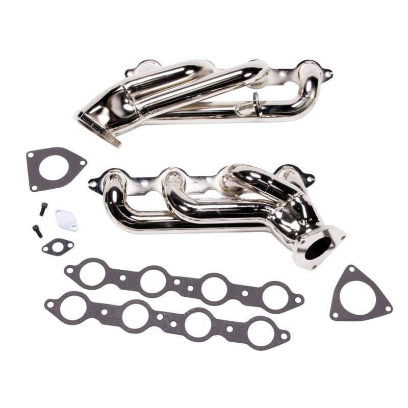 BBK 99-04 GM Truck SUV 6.0 Shorty Tuned Length Exhaust Headers - 1-3/4 Titanium Ceramic - Mammoth Racing -