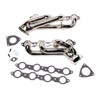 BBK 99-04 GM Truck SUV 6.0 Shorty Tuned Length Exhaust Headers - 1-3/4 Titanium Ceramic - Mammoth Racing -