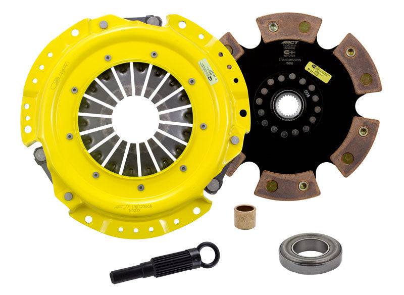 ACT 1989 Nissan 240sx XT/Race Rigid 6 Pad Clutch Kit - My Store