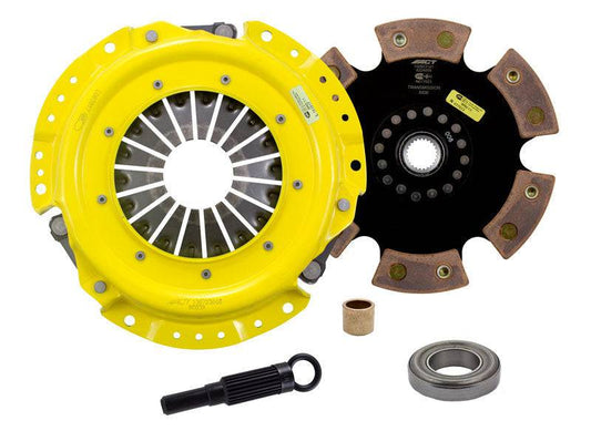 ACT 1989 Nissan 240sx XT/Race Rigid 6 Pad Clutch Kit - My Store