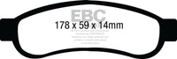 EBC 08-10 Ford F250 (inc Super Duty) 5.4 (2WD) Yellowstuff Rear Brake Pads - My Store