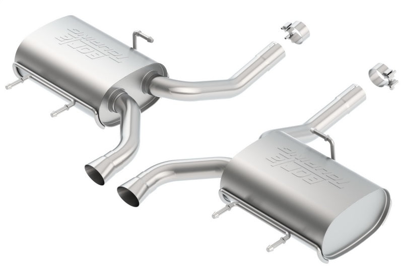 Borla 11-14 CTS Coupe V6 3.6L AT RWD/AWD Dual Ctr Rear Exit Touring Exhaust (REAR SECTION ONLY) - My Store