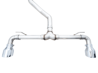 AWE 2022 VW GTI MK8 Touring Edition Exhaust - Chrome Silver Tips - My Store