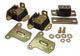 Energy Suspension 69-72 Camaro/70-73 Monte Carlo Black Complete Motor&Trans Mount Set Zinc Finish - Mammoth Racing -