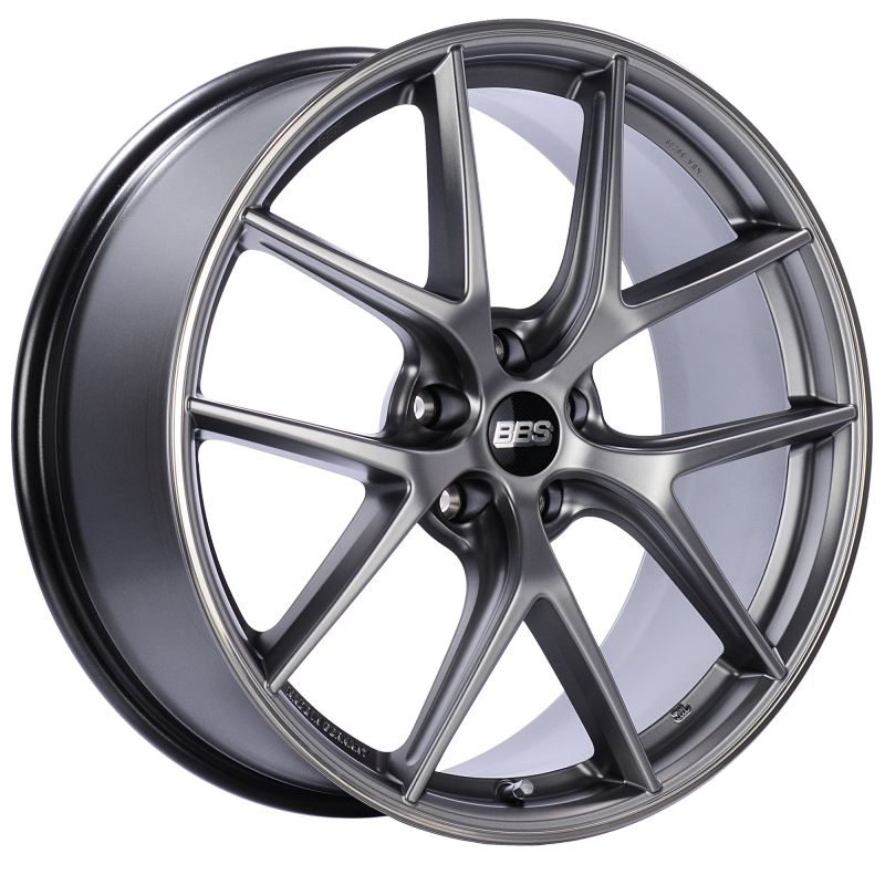 BBS CI-R 20x8.5 5x112 ET42 Platinum Silver Polished Rim Protector Wheel -82mm PFS/Clip Required - Mammoth Racing -