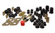 Energy Suspension 89-95 Toyota 4WD Pickup (Except T-100 & Tundra)  Black Hyper-Flex Master Bushing S - Mammoth Racing -
