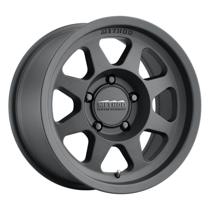 Method Mr701 17x9 -12mm Offset 5x5 71.5mm CB Matte Black Wheel - Mammoth Racing -