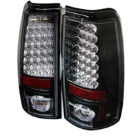 Spyder Chevy Silverado 1500 99-02 (Not Fit Stepside) LED Tail Lights Blk ALT-YD-CS99-LED-BK - Mammoth Racing -