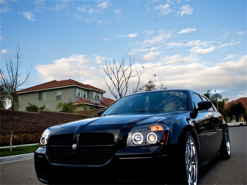 Spyder Dodge Magnum 05-07 Projector Headlights CCFL Halo LED Blk PRO-YD-DMAG05-CCFL-BK - Mammoth Racing -