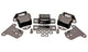 Energy Suspension 69-71 Camaro / 70-73 Monte Carlo Black Motor and Transmision Mounts; Chrome Finish - Mammoth Racing -