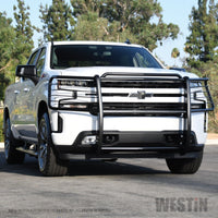 Westin 2019 Chevrolet Silverado 1500 Sportsman Grille Guard - Black - Mammoth Racing -