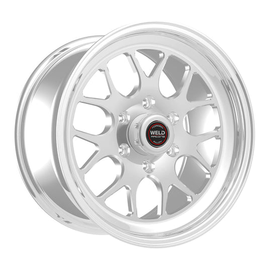 Weld S77 HD 17x10 / 6x135 BP / 7.2in. BS Polished Wheel - Non-Beadlock - Mammoth Racing -