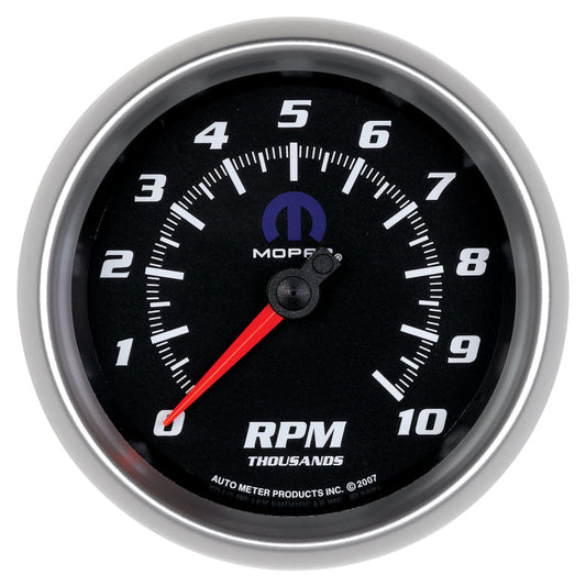 Autometer Mopar 3-3/8in 10K RPM In-Dash Tachometer Gauge - Black - My Store