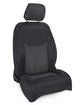 PRP 13-18 Jeep Wrangler JK Front Seat Covers/2 door or 4 door (Pair) - Black/Grey - Mammoth Racing -