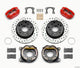 Wilwood Dynapro Lug Mount P/S P-B Kit Drilled-Red Small Ford 2.36in Off Bronco 5 x 5.50 - Mammoth Racing -