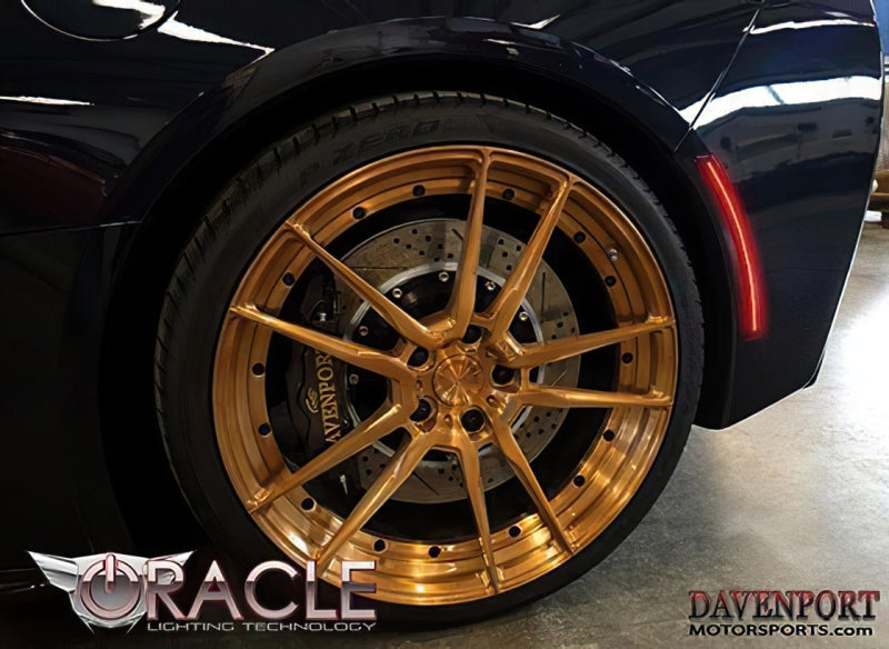 Oracle Chevrolet Corvette C7 Concept Sidemarker Set - Tinted - No Paint - Mammoth Racing -