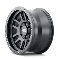 Dirty Life 9309 Canyon Pro 17x9/6x139.7 BP/0mm Offset/106mm Hub Matte Black Wheel - Beadlock - Mammoth Racing -