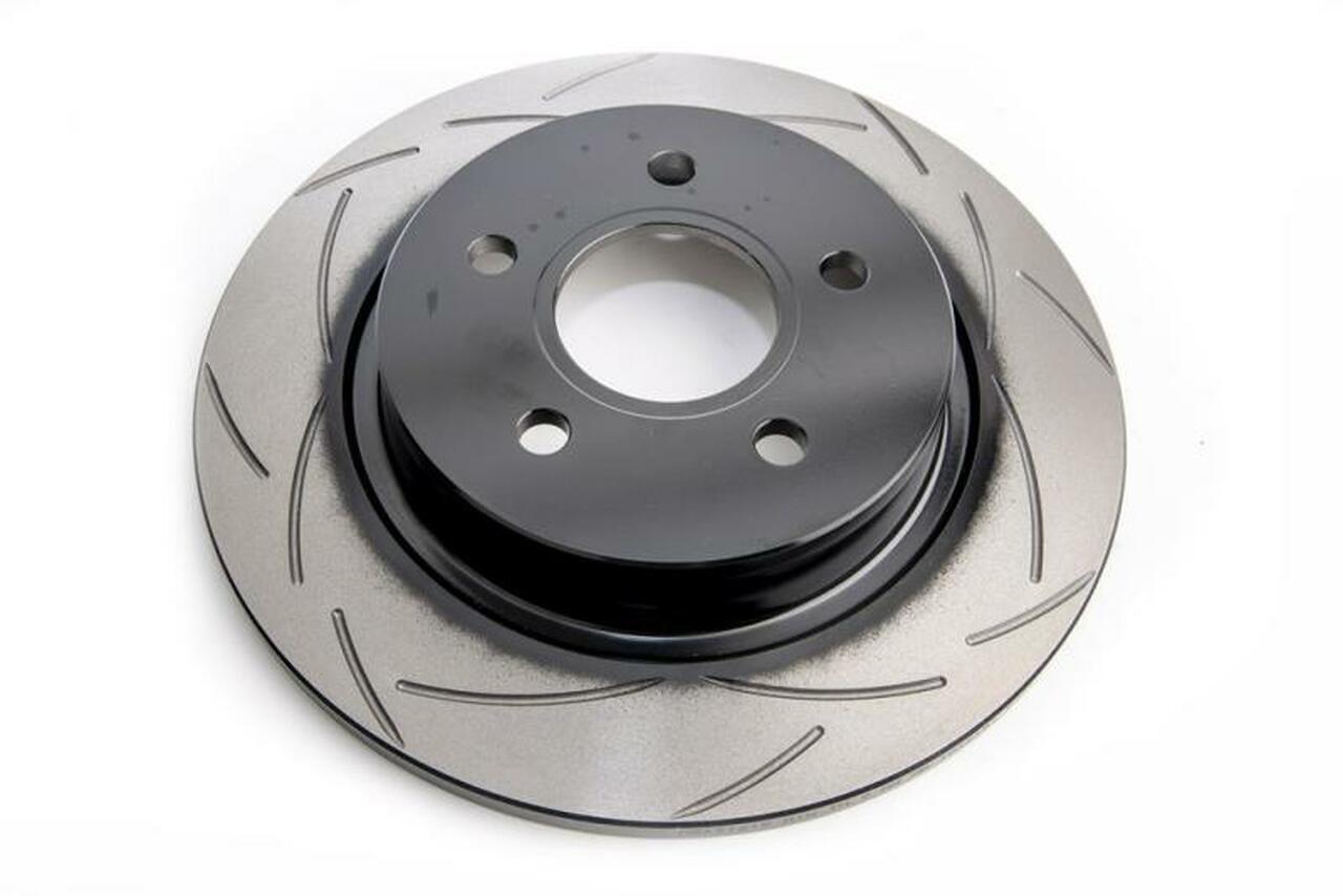 DBA Street T2 Slotted KP Rotor Street Flat Disc (Replaces AP CP4542-106/107) w/o Nuts - Mammoth Racing -