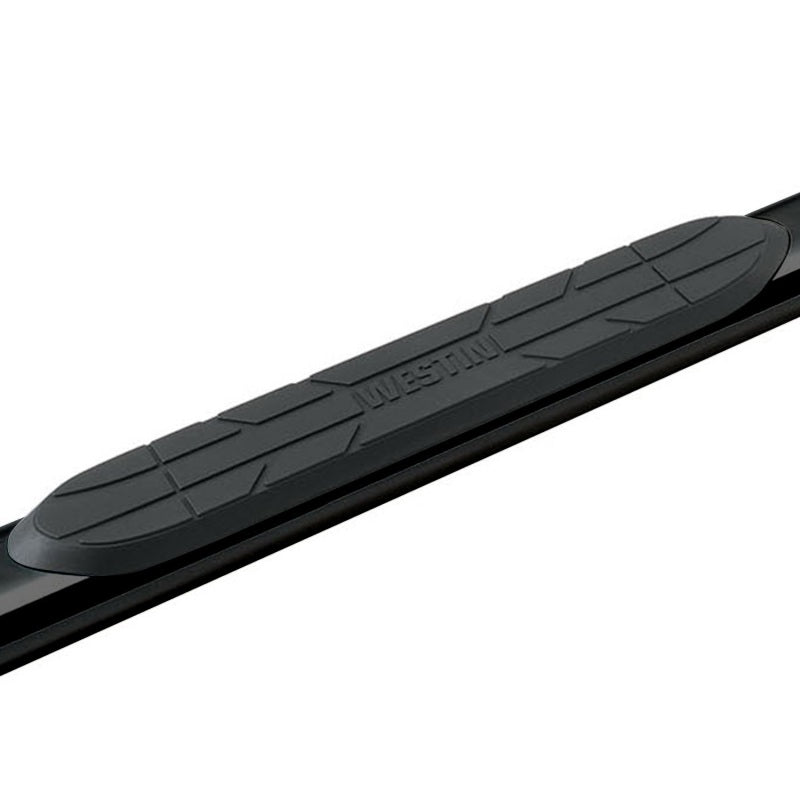 Westin Premier 4 Oval Nerf Step Bars 75 in - Black - Mammoth Racing -