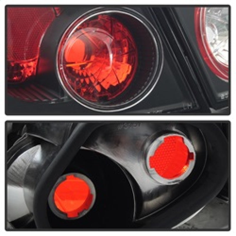 Spyder Toyota Corolla 03-08 Euro Style Tail Lights Black ALT-YD-TC03-BK - Mammoth Racing -