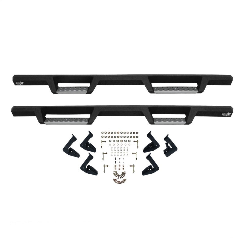 Westin 10-17 Toyota 4Runner Trail Edition (Excl. Ltd) HDX Stainless Drop Nerf Step Bars - Tex. Blk - Mammoth Racing -
