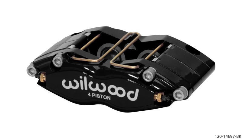 Wilwood Caliper-Dynapro Single 5.98in Mount-Black 1.58in Piston 1.1in Disc - Mammoth Racing -