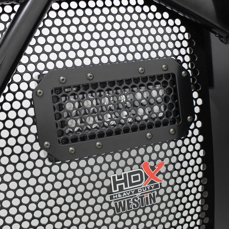 Westin HDX Flush Mount B-FORCE LED Light Kit (Set of 2) w/wiring harness - Black - Mammoth Racing -