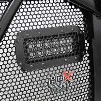 Westin HDX Flush Mount B-FORCE LED Light Kit (Set of 2) w/wiring harness - Black - Mammoth Racing -