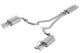 Borla 2018-2022 Ford Mustang GT Cat-Back Exhaust System Touring- Rolled Polished Tips - Mammoth Racing -
