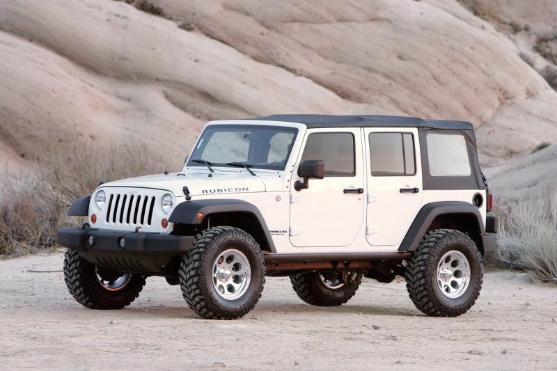 Fabtech 07-18 Jeep JK 4WD 3in Basic Sys w/Perf Shks - Mammoth Racing -