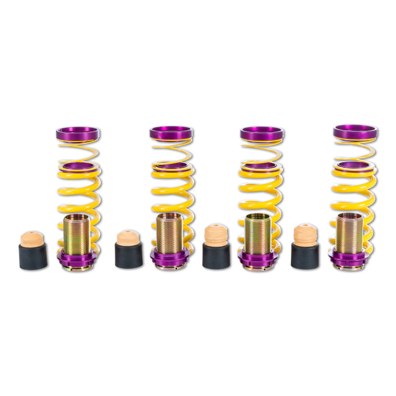 KW H.A.S. Jaguar F-Type (QQ6) Height Adjustable Lowering Spring Sleeve-Over Kit - Mammoth Racing -