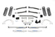 Fabtech 07-18 Jeep JK 4-Door 3in Trail Ii w/Perf Shocks - Mammoth Racing -