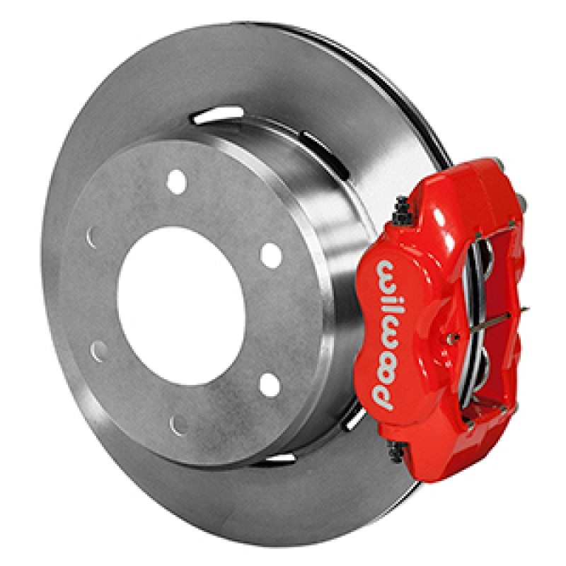 Wilwood 63-87 C10/c15 Dynalite Fdli Red Calipers 12.19in x .81in Rotors 6-Lug Rear Disc Brake Kit - My Store