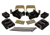 Energy Suspension 73-84 K5 Blazer 4WD Fullsize Black Complete Motor&Trans Mount Set Zinc Finish - My Store