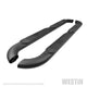Westin 18-22 Jeep Wrangler JLU 4dr Platinum 4 Oval Nerf Step Bars - Tex. Blk - Mammoth Racing -