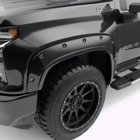 EGR 20-23 Chevrolet Silverado 2500Hd/3500Hd Traditional Bolt-On Look Fender Flares Black Set Of 4 - Mammoth Racing -