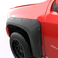 EGR 15-22 Chevrolet Colorado Bolt-On Style Fender Flares - Set - Black - Mammoth Racing -