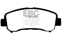 EBC 14+ Nissan Juke 1.6 Turbo Nismo RS Yellowstuff Front Brake Pads - My Store