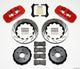 Wilwood Aero4 Rear Kit 14.00in Drilled Red 97-04 Corvette C5/z06 05-13 C6 - Mammoth Racing -