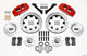 Wilwood Dynapro 6 Front Hub Kit 12.19in Drilled Red 79-81 Camaro - Mammoth Racing -