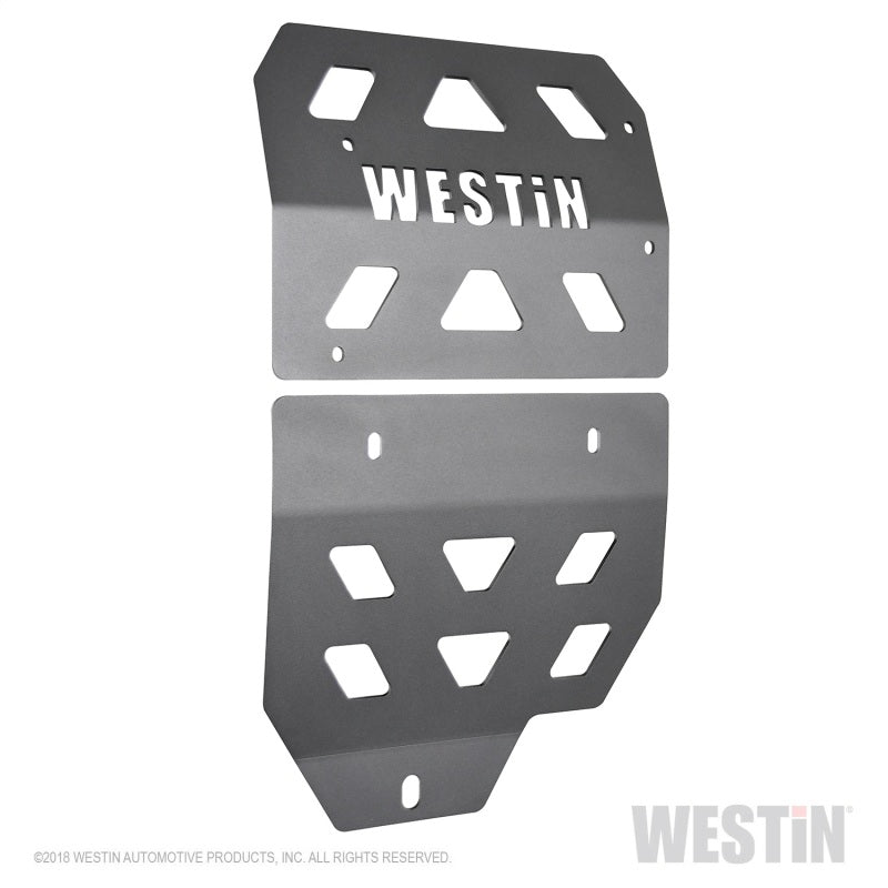 Westin 18-22 Jeep Wrangler JL Transmission Pan Skid Plate - Mammoth Racing -