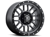 Icon Alpha 20x9 8x170 0mm Offset 5in BS 125.2mm Bore Gun Metal Wheel - Mammoth Racing -