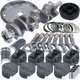 Eagle Ford 302 V-Rib Belt 157 Tooth Flexplate Balanced Rotating Assembly - 5.400in I-Beam +.060 Bore - Mammoth Racing -